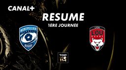 Le résumé de Montpellier Herault Rugby / Lyon